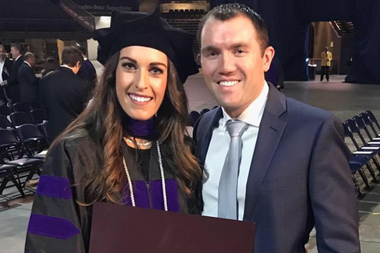 Hope Del Rio Pictured At Her Graduation Ceremony In 2017 With Her Husband Joey Ryan