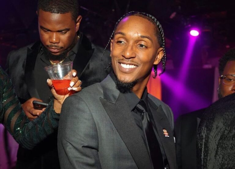 Lou Williams Pictured Last Year In November At A Party