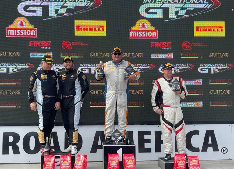 Mark Mathys Takes Up The First Position At The Road America Racing Event In May 2022, Plymouth, Wisconsin