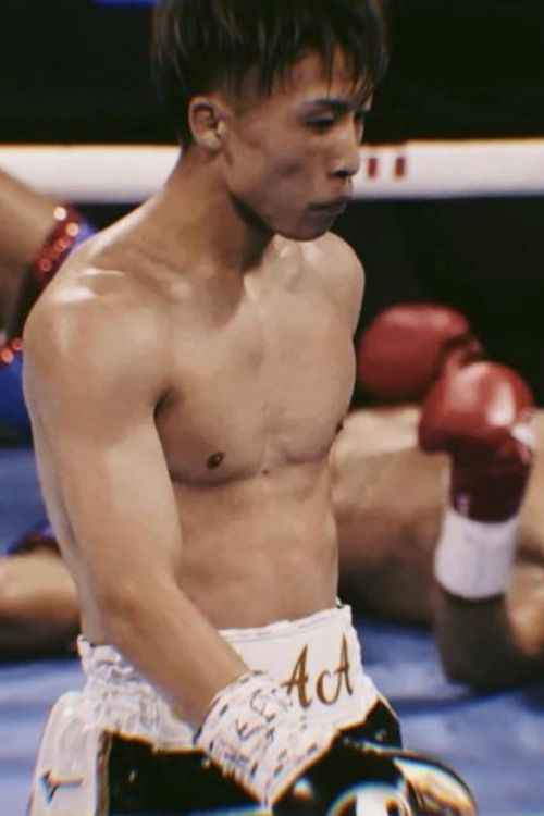 Naoya Inoue Pictured After Putting An Opponent Down 