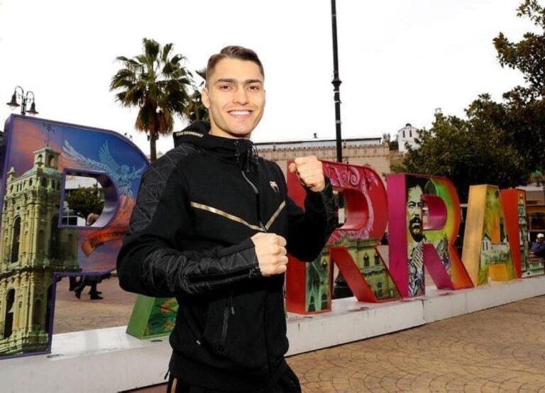 Oscar Durate Pictured During A Sporting Event In His Homeland Mexico