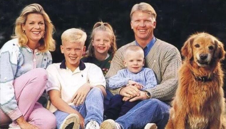 Philip with his family