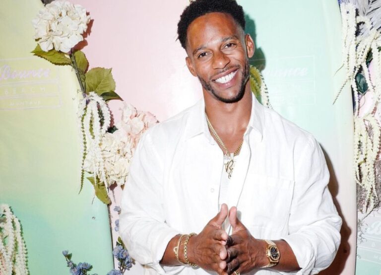 Victor Cruz Pictured At The Bounce Beach Montauk In 2022