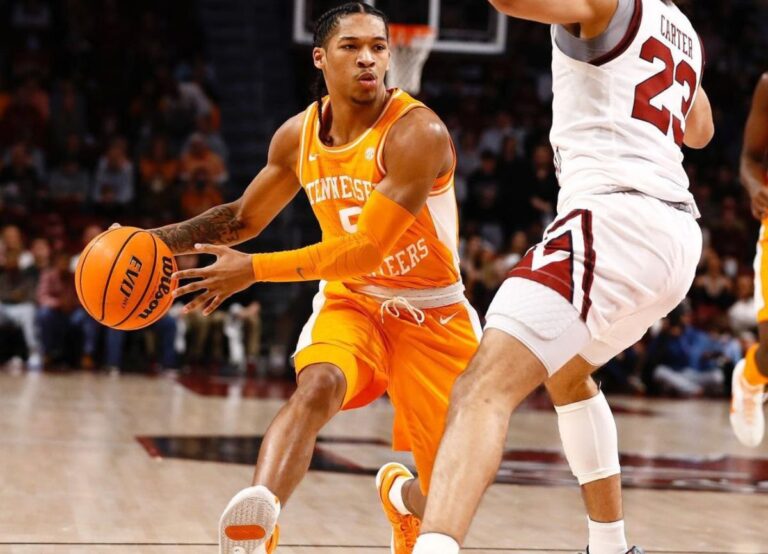 Zakai Zeigler Pictured In Action For The Vols In His Freshman Season
