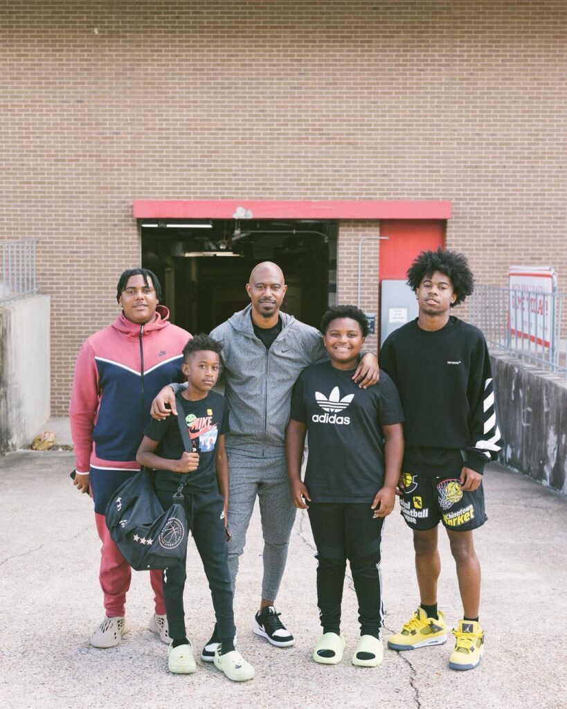 TJ Ford With His Family