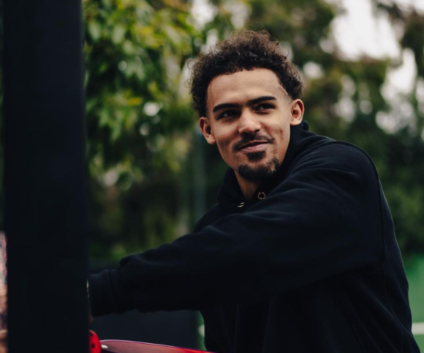 African-American Basketball Player Trae Young