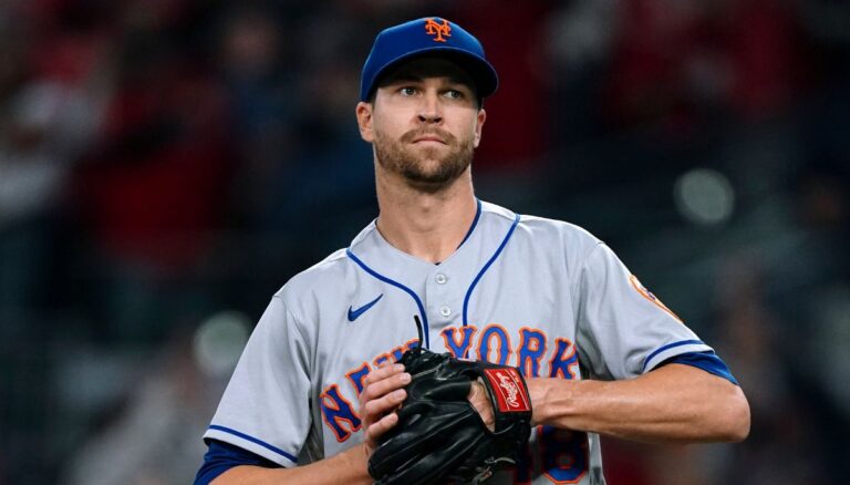 American Baseball Player Jacob deGrom
