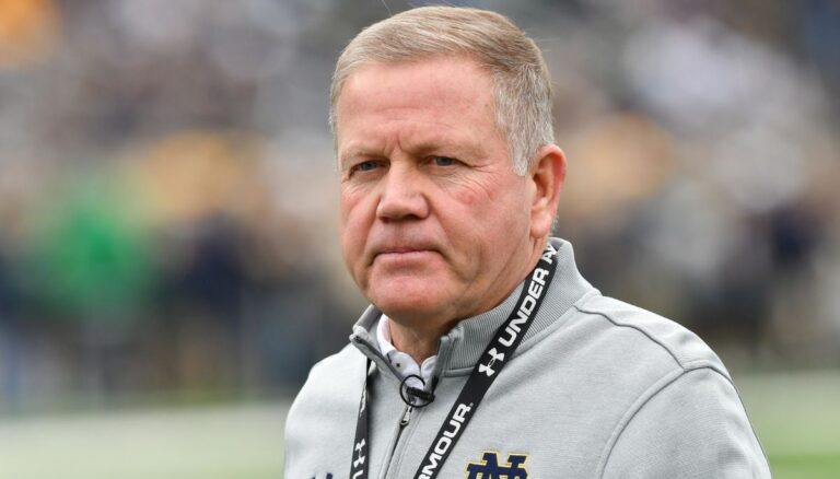 American College Football Coach Brian Kelly