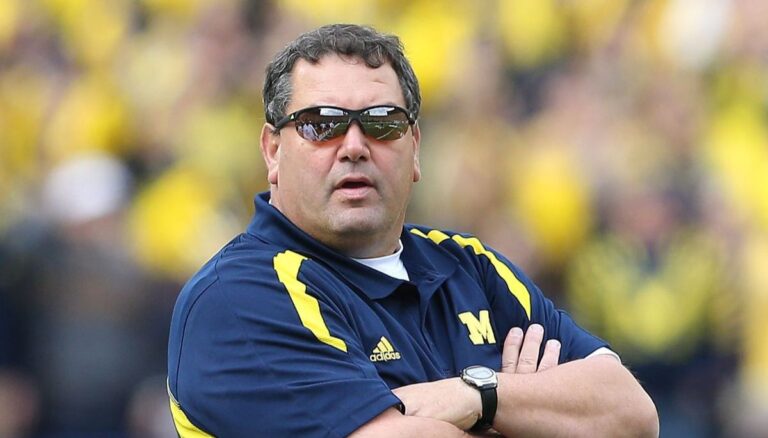American Football Coach Brady Hoke