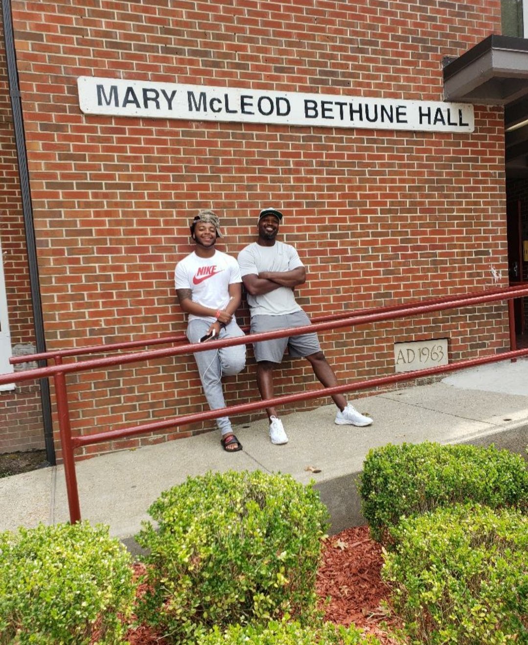 Anthony Drops His Son Kobi At Tuskegee Football Camp