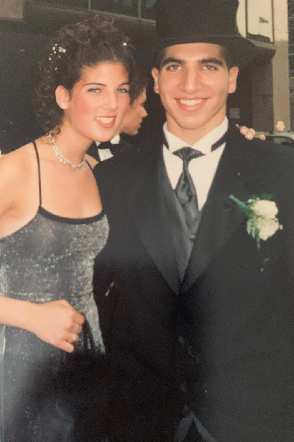 Ariel Helwani And Jaclyn Stein During Their Teenage