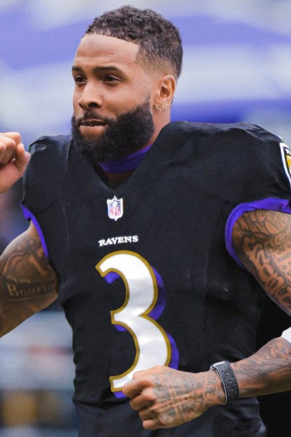 Baltimore Ravens' Wide Receiver Odell Beckham Jr