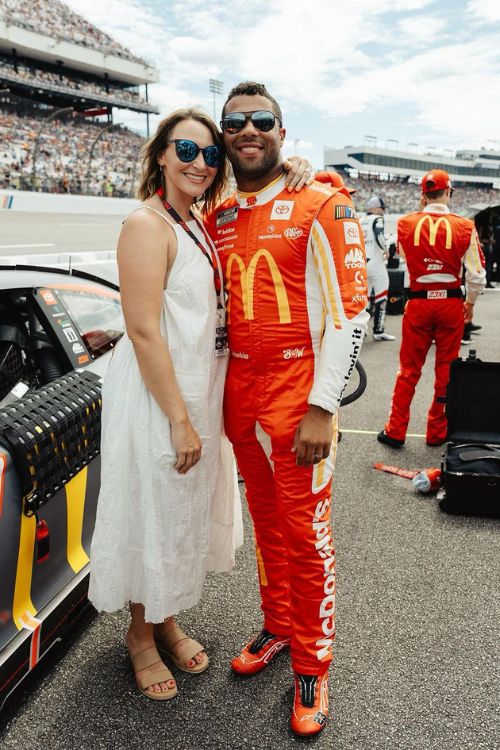 Bubba Wallace Married His High School Sweetheart And Girlfriend Amanda Carter