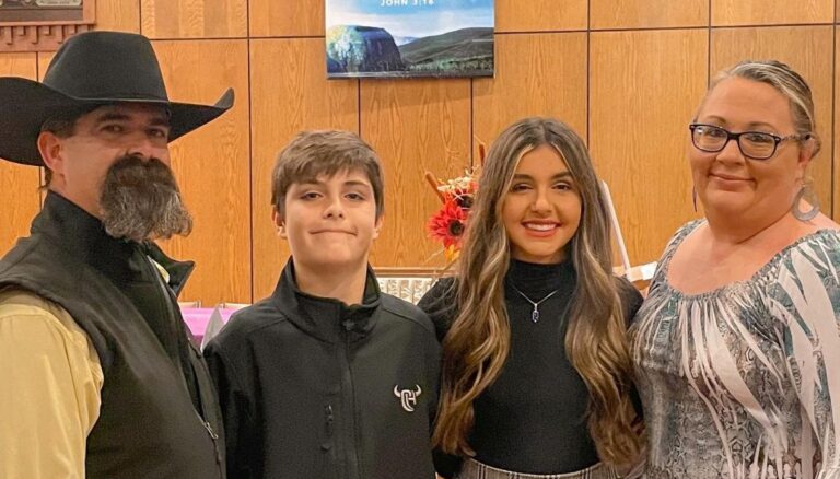 Cierra Kemp With Her Father, Mother And Brother