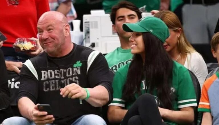 Dana White With His Daughter Savannah White