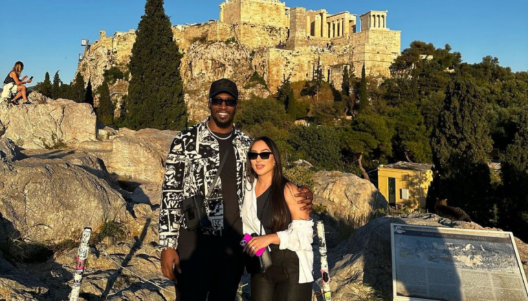 Defensive End DeMarcus And Wife Sasha