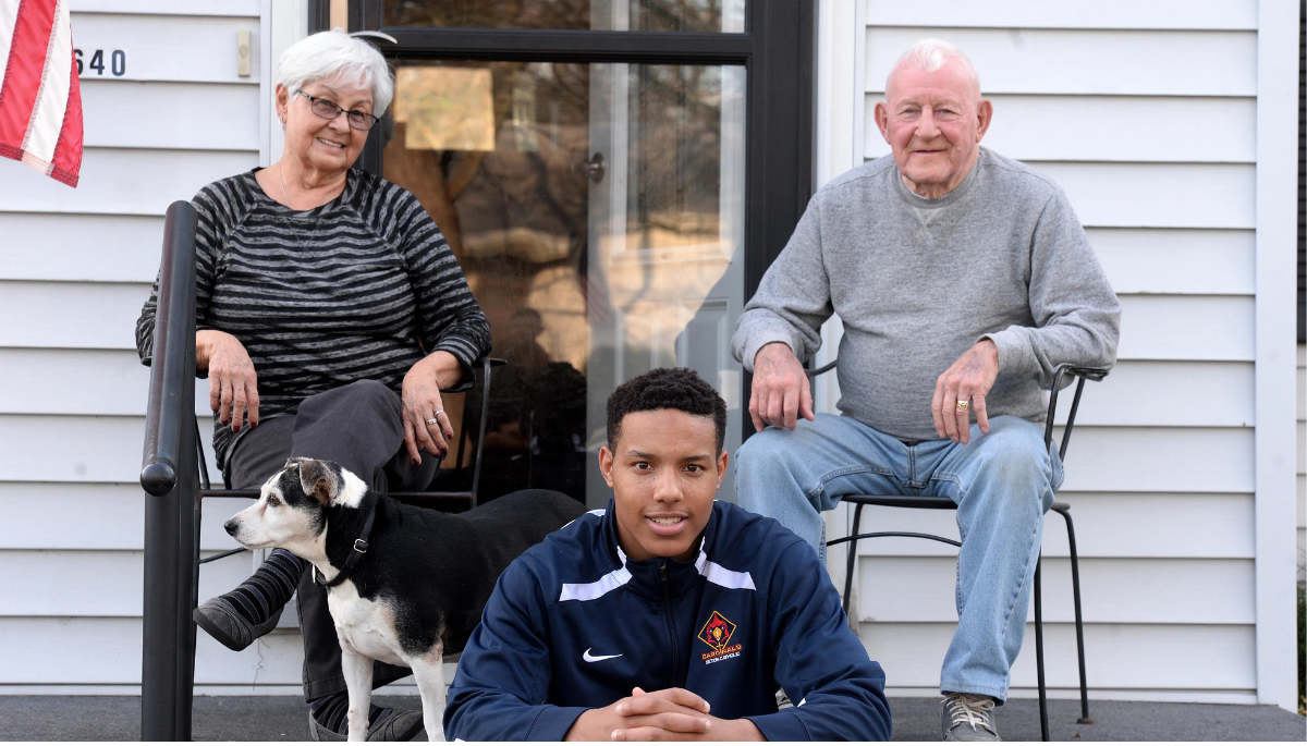 Desmond Bane And His Great-Grandparents