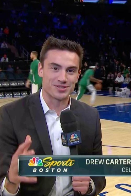 Drew Carter Giving His View On A Celtics Game