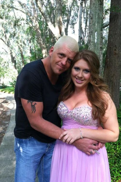 Dustin Rhodes With His Daughter Dakota