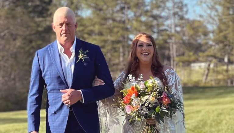 Dustin Rhodes And His Daughter