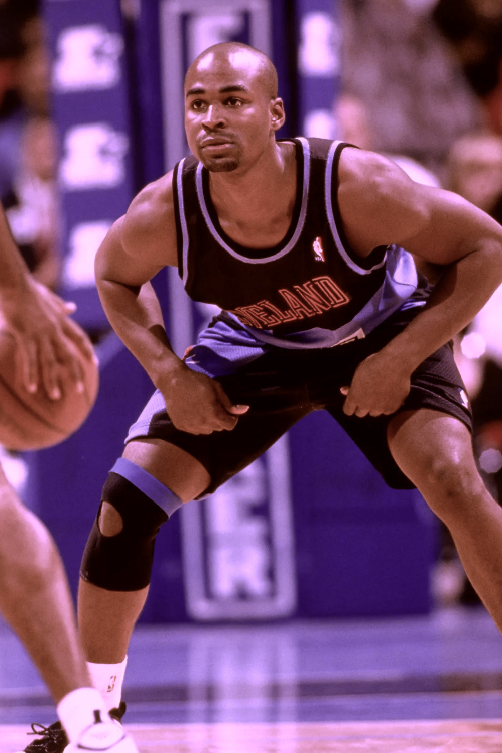 Harold Miner During A Game