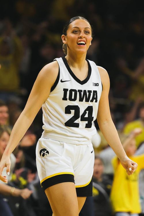 Iowa Hawkeyes Basketball Player Gabbie Marshall