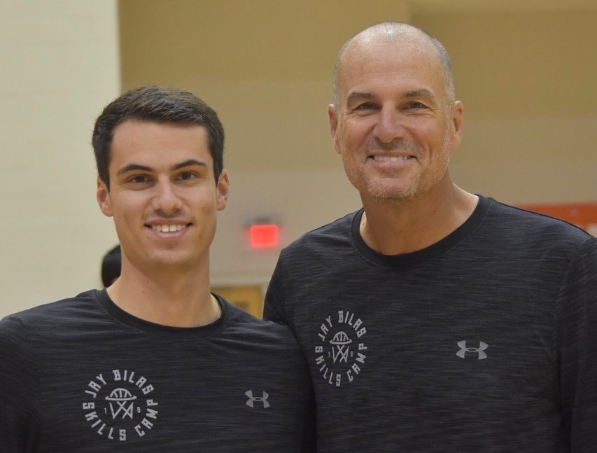 Jay Bilas With His Son Anthony