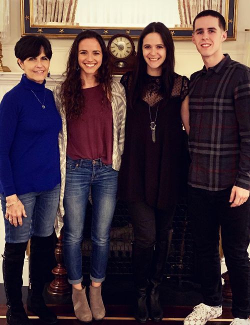 John Calipari's Wife With Their Three Children, Erin, Megan And Brad