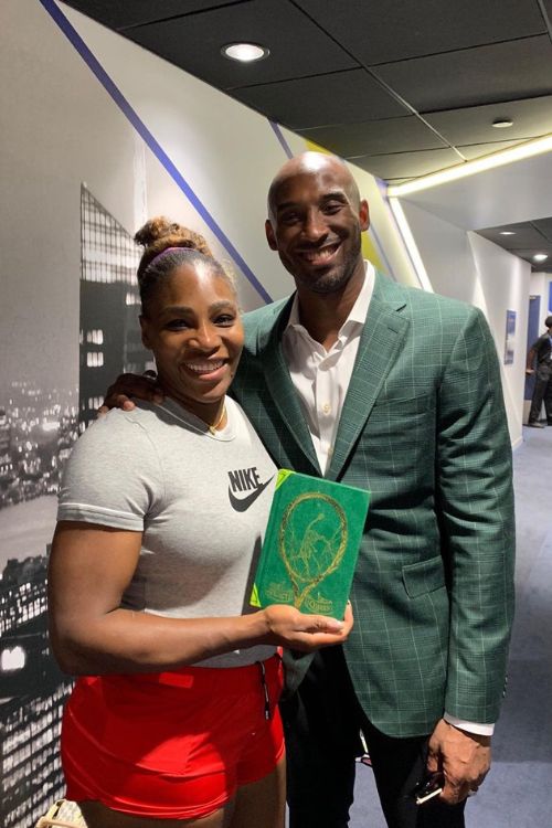 Kobe Bryant With Another Sports Superstar Serena Williams