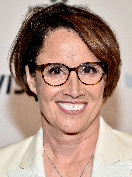 Mary Carillo poses for a photograph