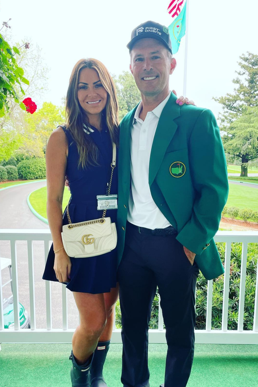 Mike Weir, A Professional Golfer, And His Wife