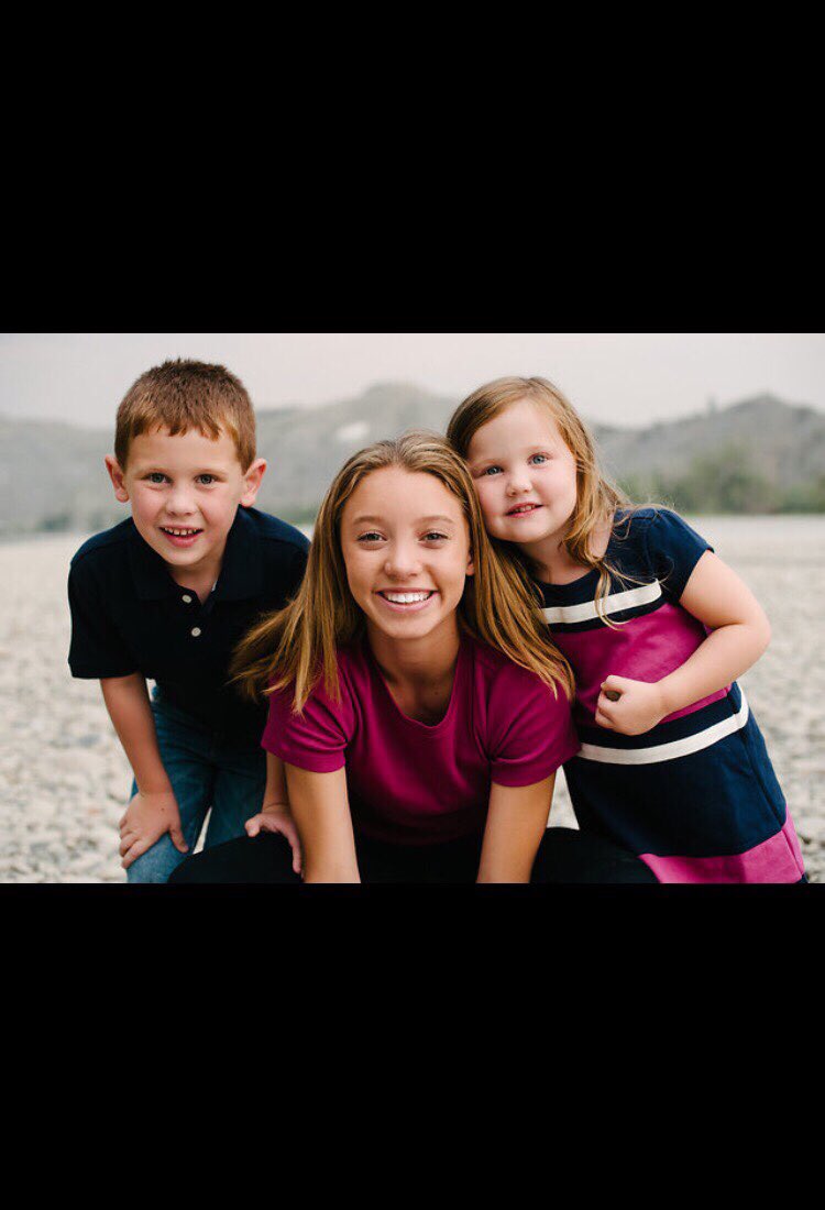 Paige Bueckers With Her Brother, Ryan, And Sister, Lauren