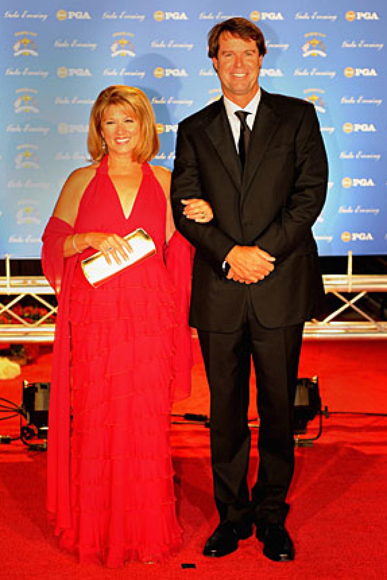 Paul Azinger With His Wife, Toni Azinger