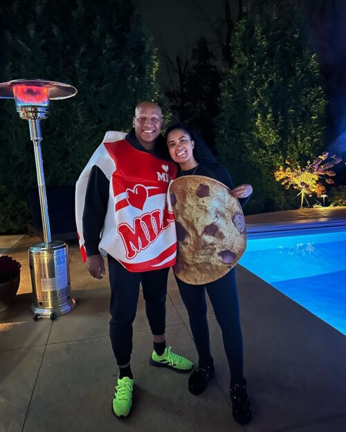 Ryan Shazier And His Wife Michelle