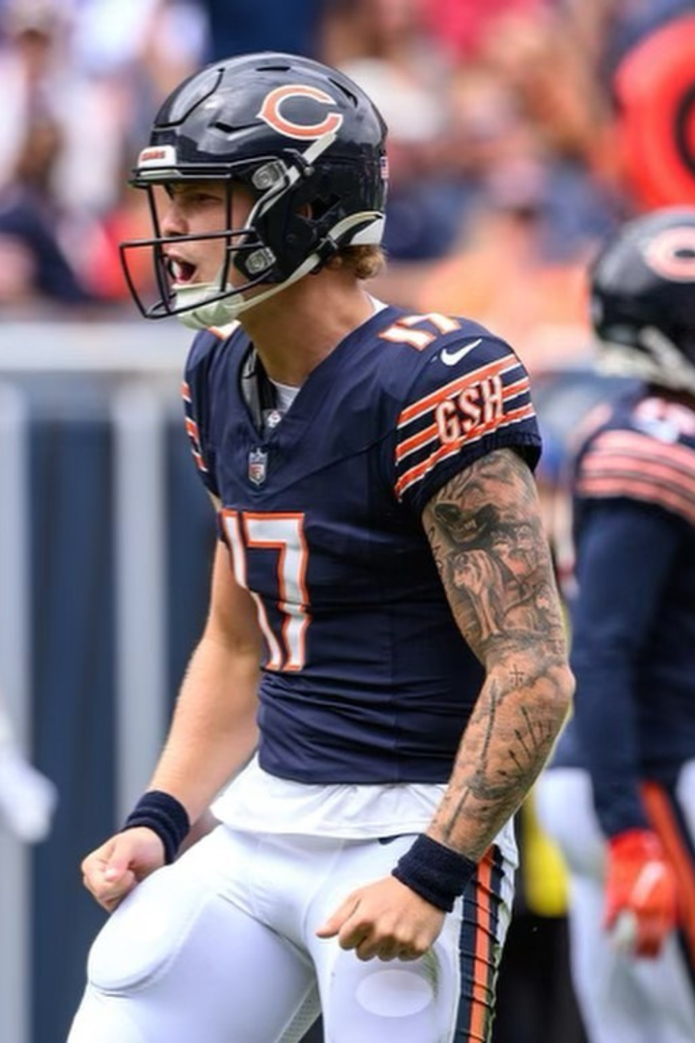 Tyson Plays For The Chicago Bears In NFL