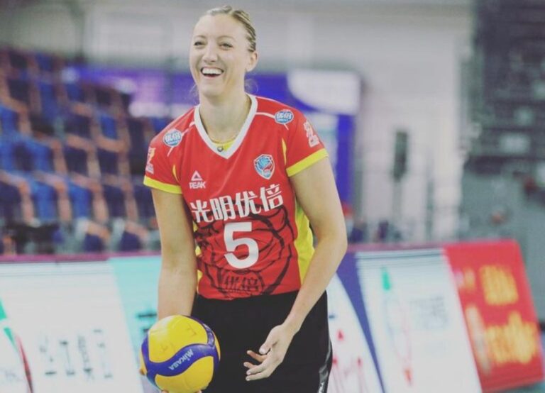 Jordan Larson During Her Game