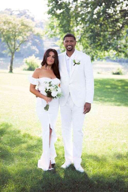 The Host With Her Ex-Husband, Jalen Rose 