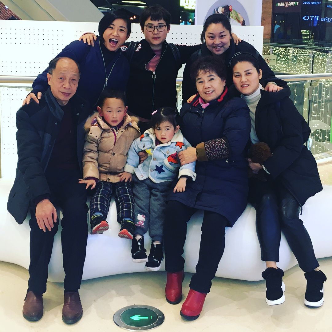 Xia Li And Her Family Enjoying Their Holidays
