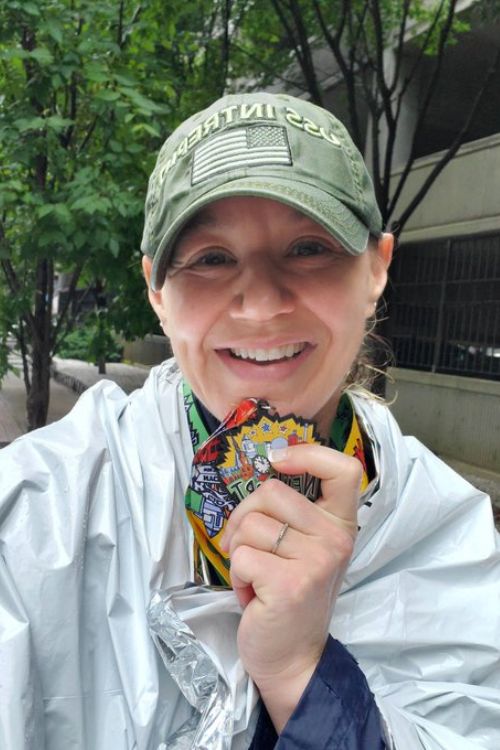 Amy Lawrence Is Also A Regular Marathon Runner Having Previously Ran Brooklyn Half Marathon