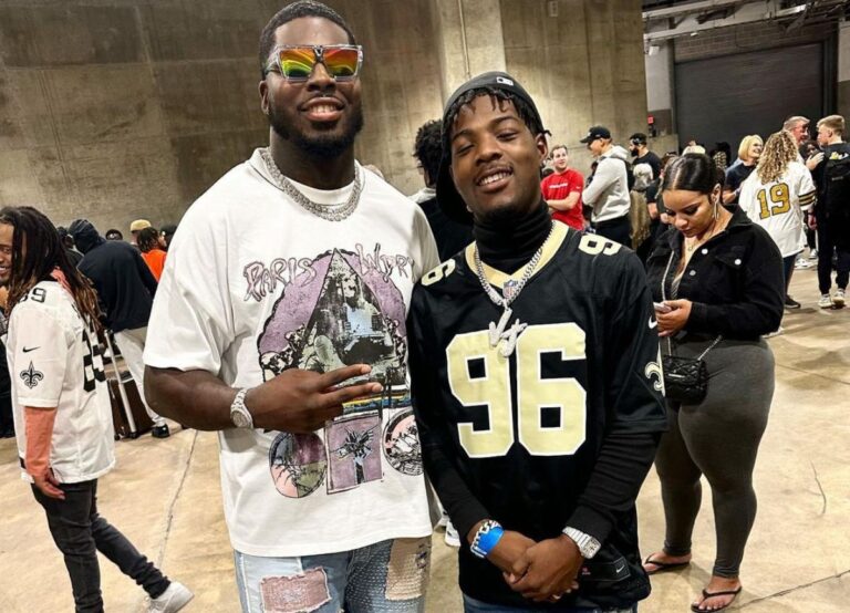 Carl Granderson Pictured With His Brother Shootergang VJ Last Month In October