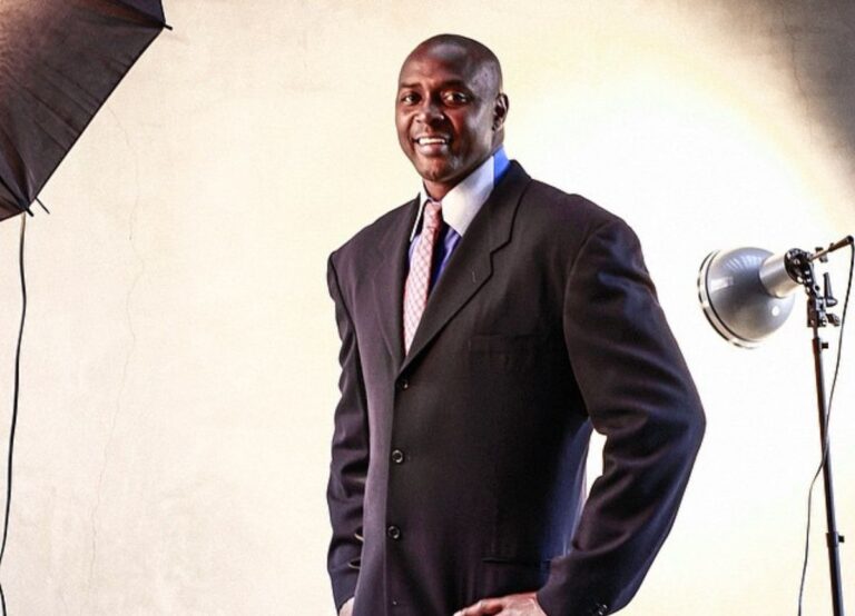 The Former NBA Legend Horace Grant Pictured In 2015 During A Photoshoot