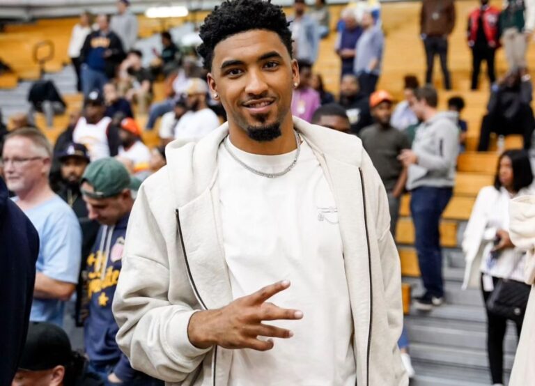 KJ Martin Pictured Earlier This Week At A Basketball Game