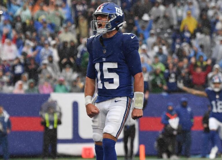 Tommy Devito Pictured During The Giants Earlier This Month