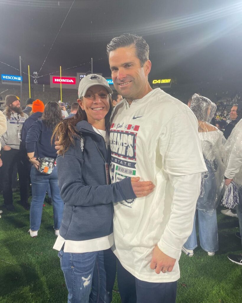 Manny Diaz With His Wife
