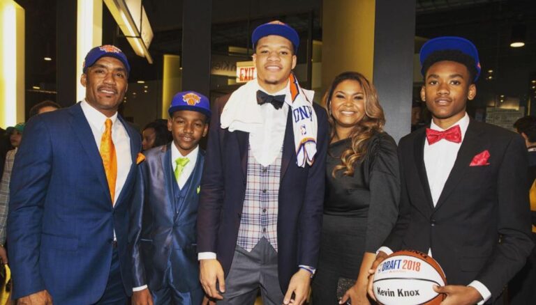 American Basketball Player Kevin Knox II Family- Parents And Brothers