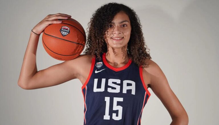 American College Basketball Player Lauren Betts