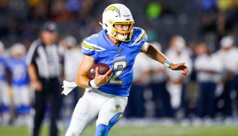 American Football Quarterback Easton Stick Is The 2019 NFL Draft Pick Of The LA Chargers