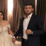 Arman Tsarukyan And His Wife During Their Wedding