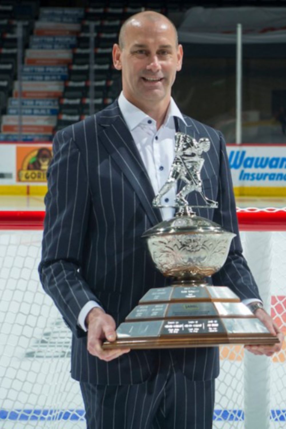 Canadian Professional Ice Hockey Coach Drew Bannister