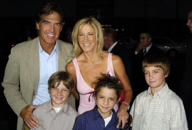 Chris Evert With Her Kids 